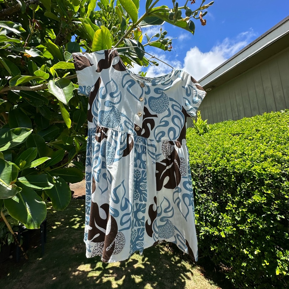 Manuhealii Ulu Quilt Kids Dress